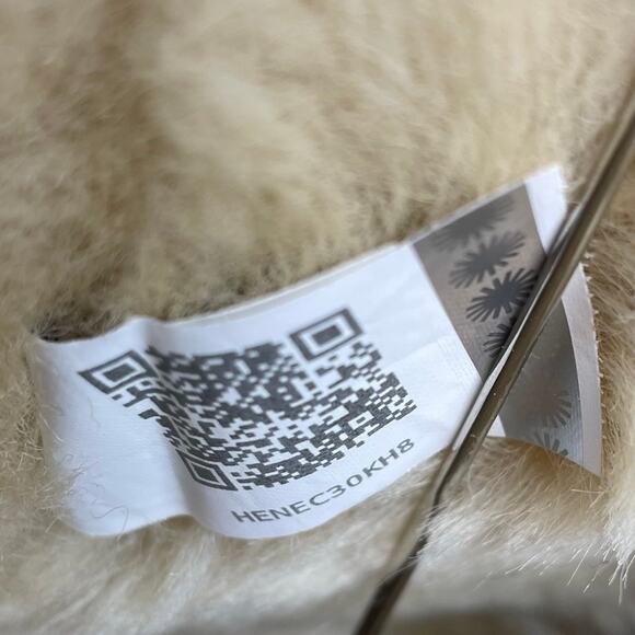 UGG Size 7 Shiny Classic Mini Zip Cancer Awareness Chestnut Boots NEW IN BOX - Picture 12 of 16